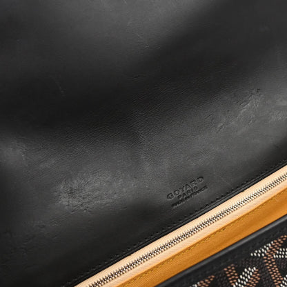 Goyard Black Belvedere PM Shoulder Bag