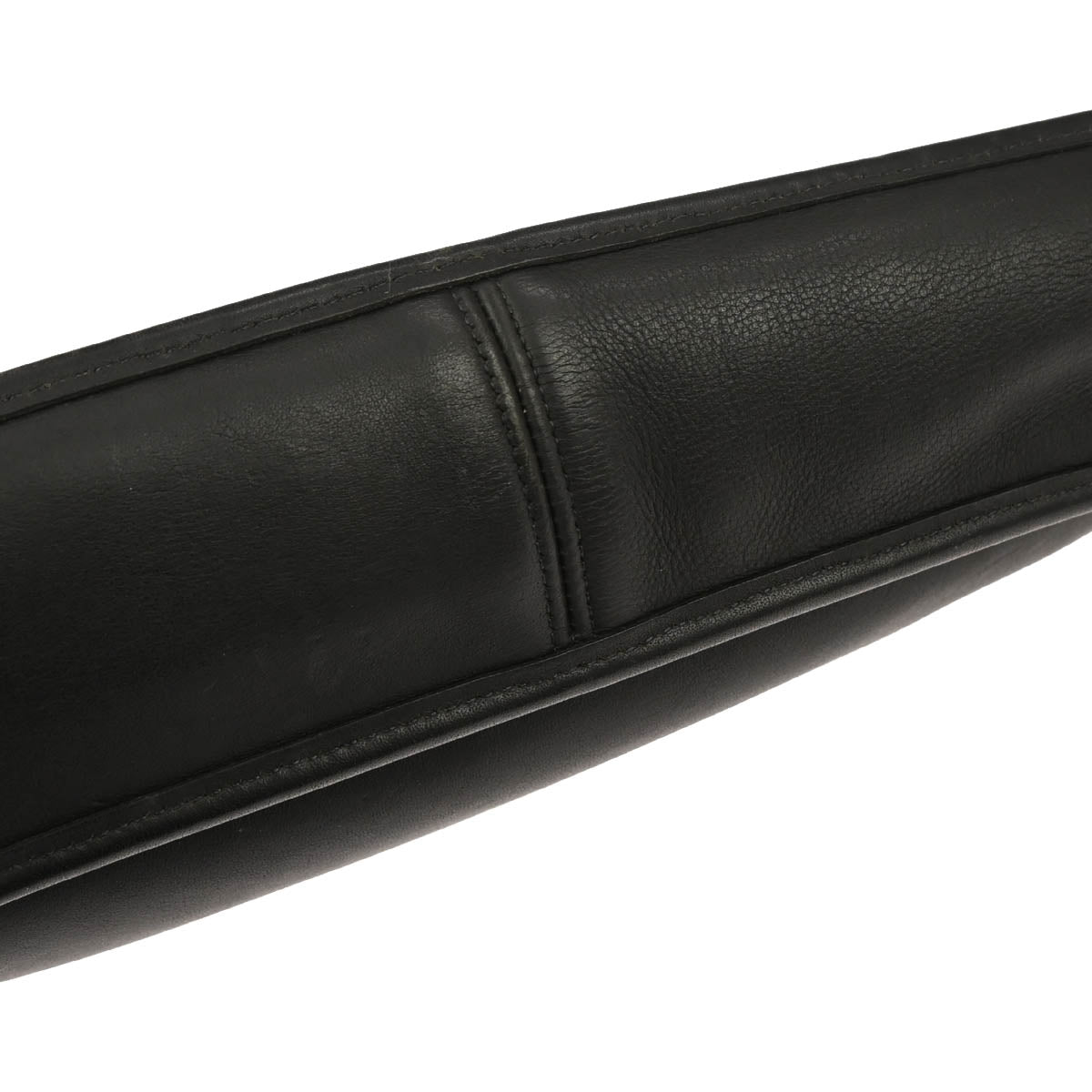 Coach Black Leather Briefcase 2way Shoulder Handbag