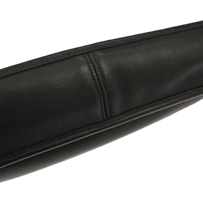 Coach Black Leather Briefcase 2way Shoulder Handbag