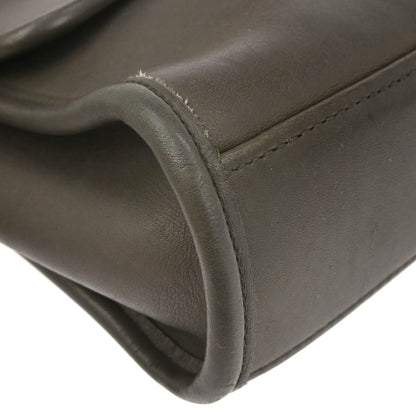 Coach Gray Leather Handbag