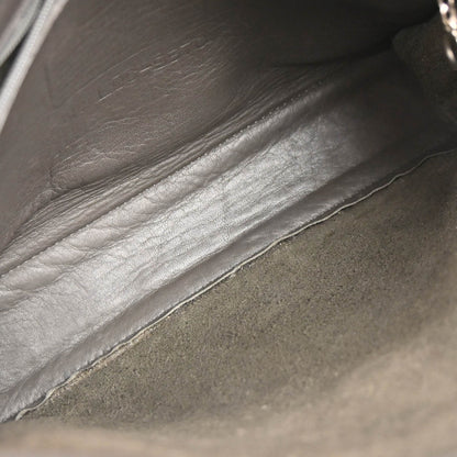 Coach Gray Leather Handbag