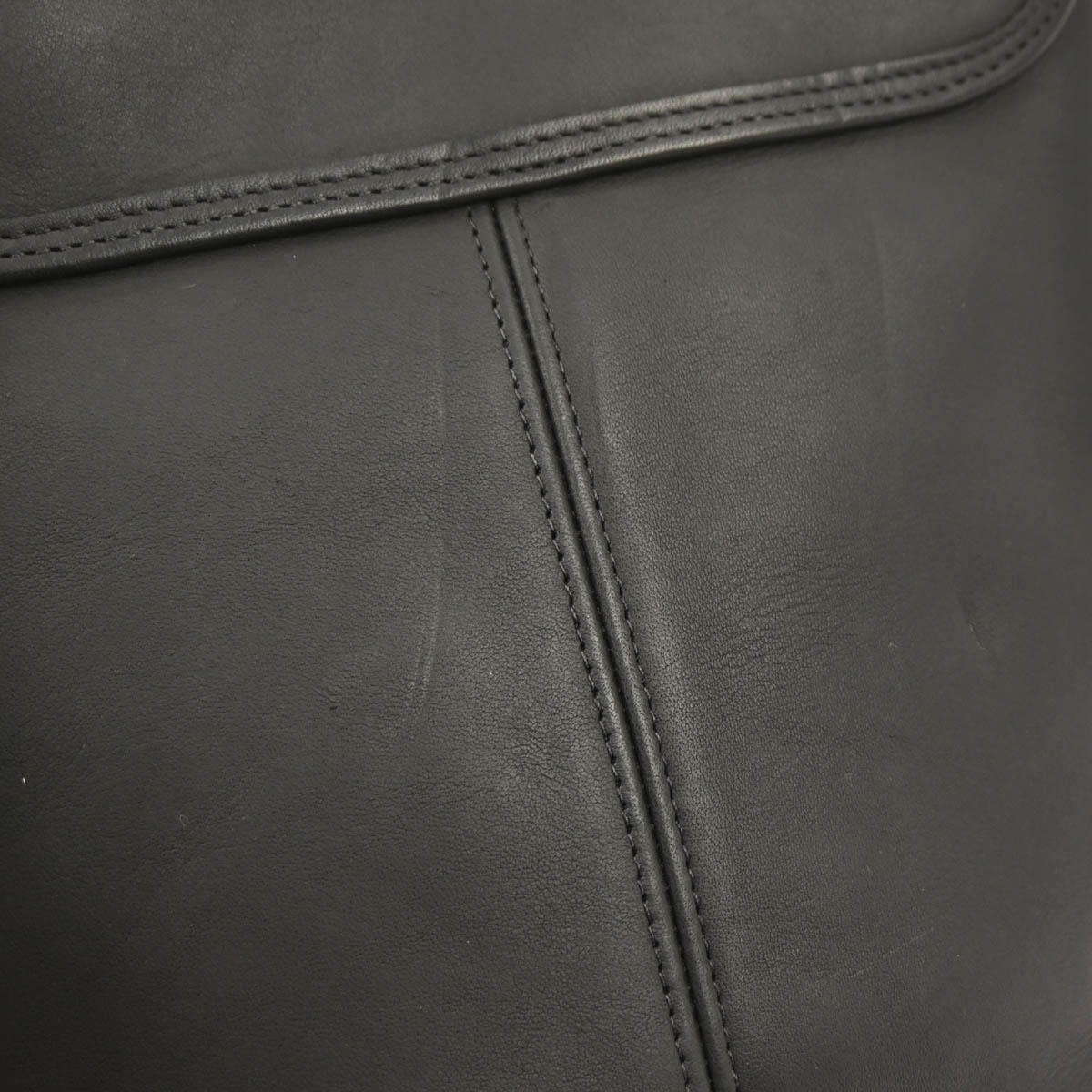 Coach Black Leather Shoulder Bag