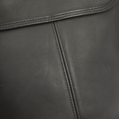 Coach Black Leather Shoulder Bag