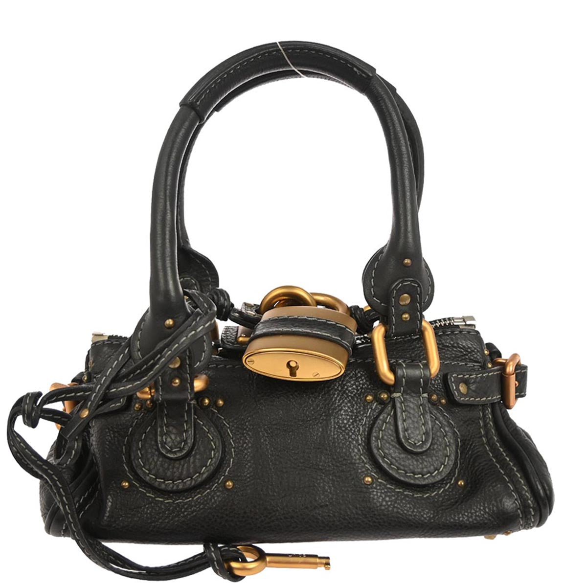 Chloe Black Paddington Mini Handbag
