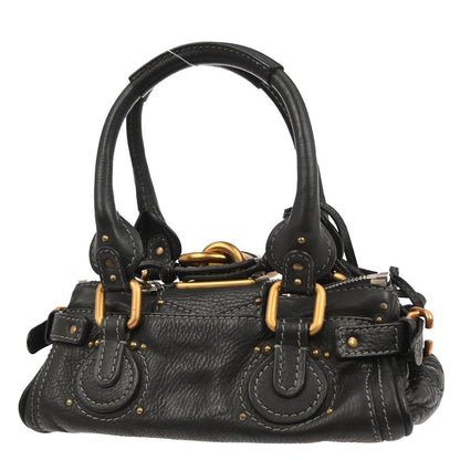 Chloe Black Paddington Mini Handbag