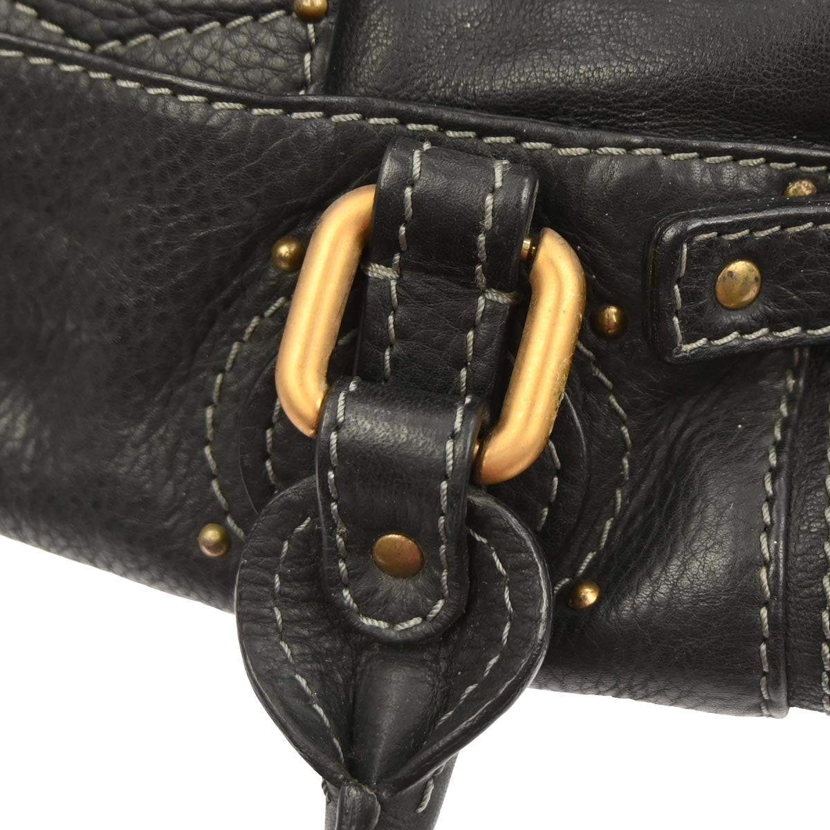 Chloe Black Paddington Mini Handbag