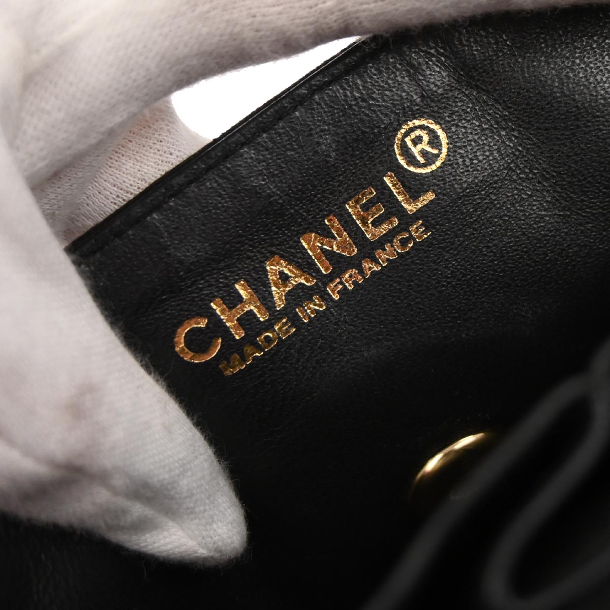 Chanel 2000-2002 Black Canvas COCO East West Choco Bar Shoulder Bag