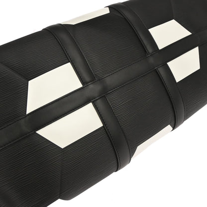 Louis Vuitton 2018 Black Epi Keepall Bandouliere 50 Handbag M52187