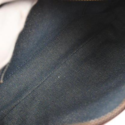 Celine * Blue Denim Macadam Handbag