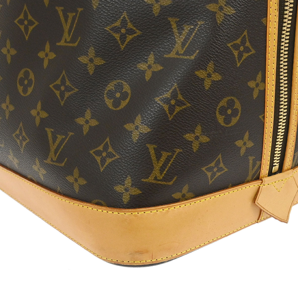 Louis Vuitton Monogram Alma Voyage GM Duffle Handbag M41445