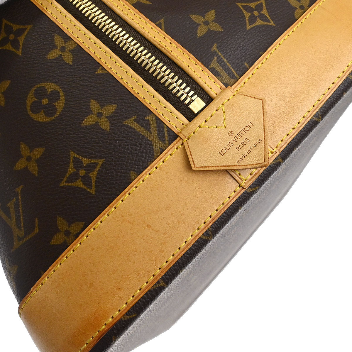 Louis Vuitton Monogram Alma Voyage GM Duffle Handbag M41445