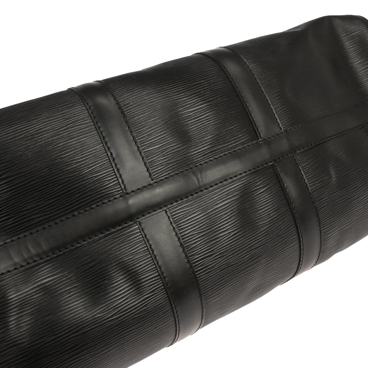 Louis Vuitton Black Epi Keepall 45 Travel Handbag M42972