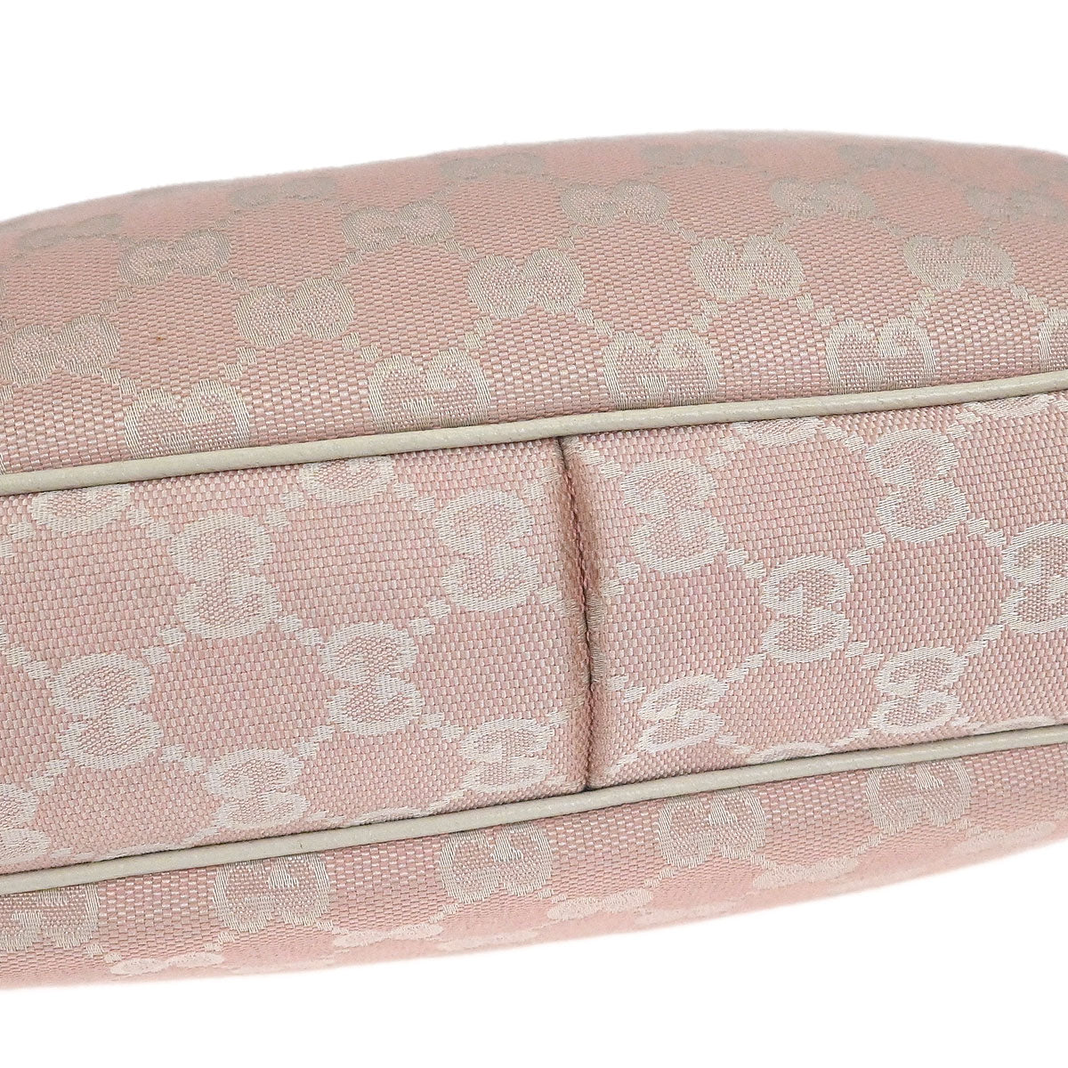 Gucci Pink Canvas GG Handbag
