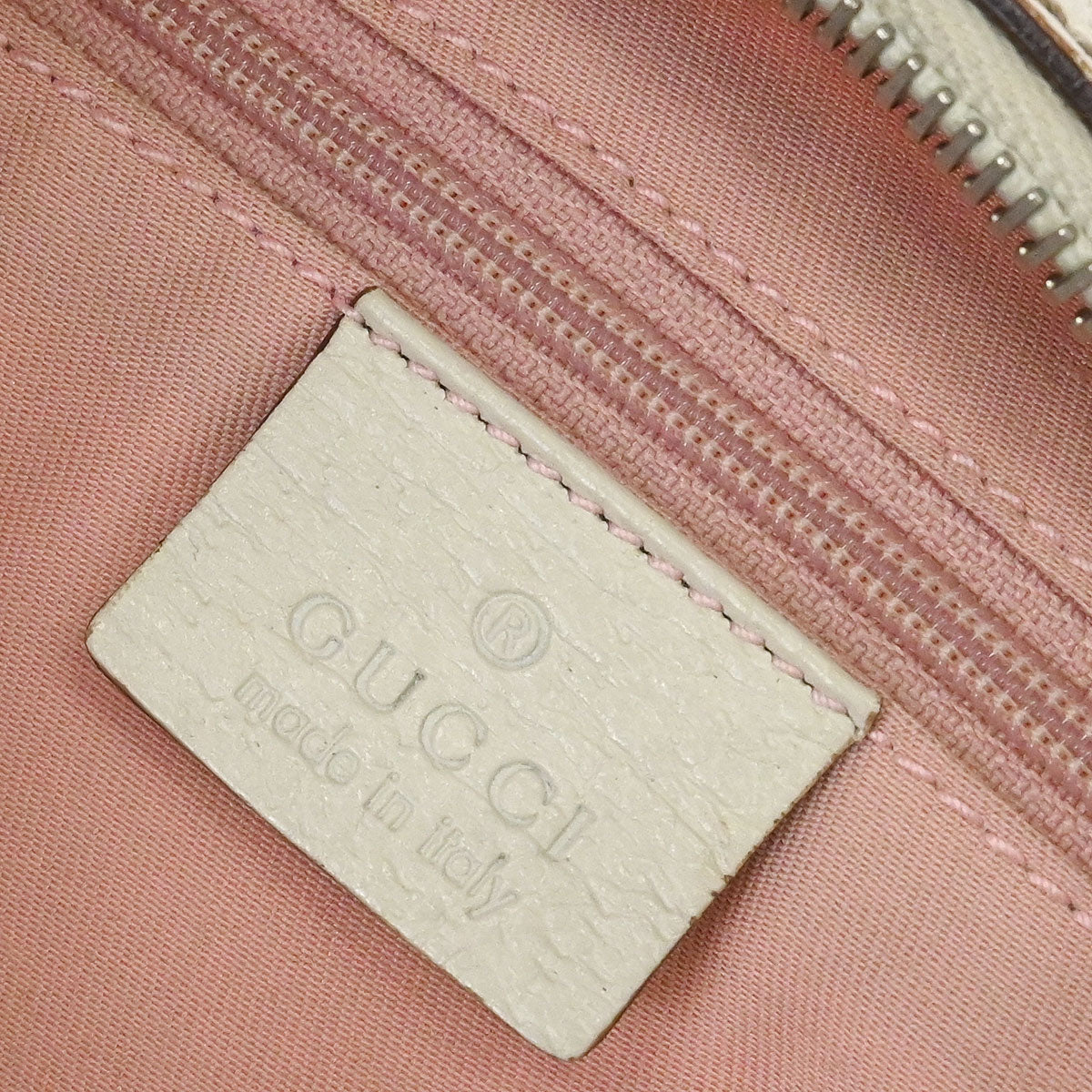 Gucci Pink Canvas GG Handbag