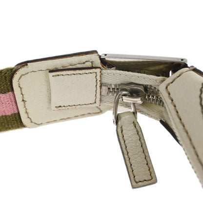 Gucci Pink Canvas GG Handbag