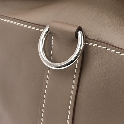 Hermes Etoupe Gray Swift Toolbox 26 2way Shoulder Handbag