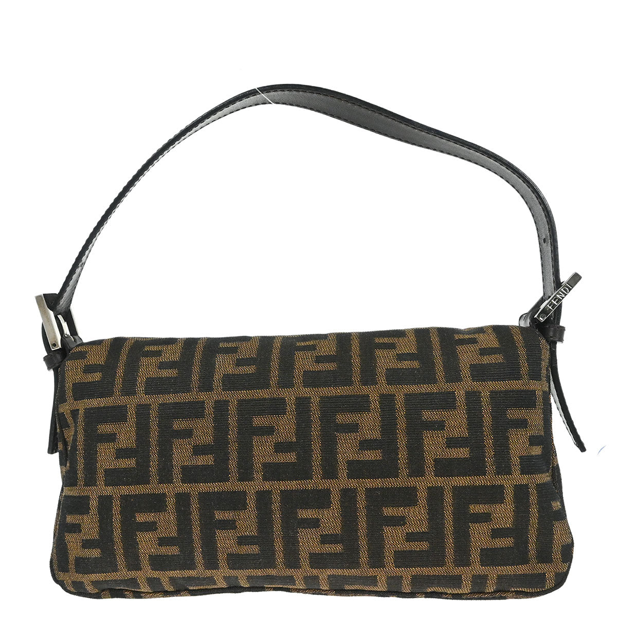 Fendi Brown Zucca Baguette Handbag