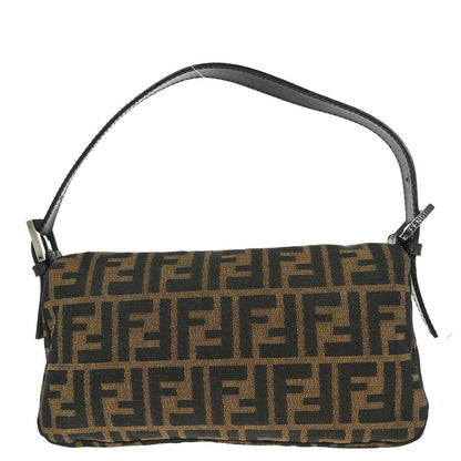 Fendi Brown Zucca Baguette Handbag