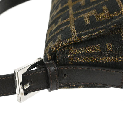 Fendi Brown Zucca Baguette Handbag