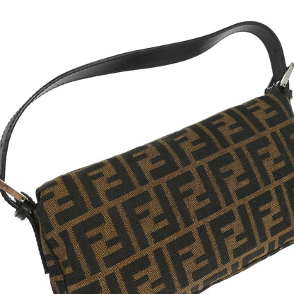 Fendi Brown Zucca Baguette Handbag