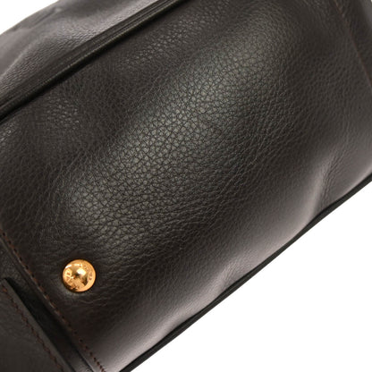 Loewe Brown Leather Heritage Tote Handbag