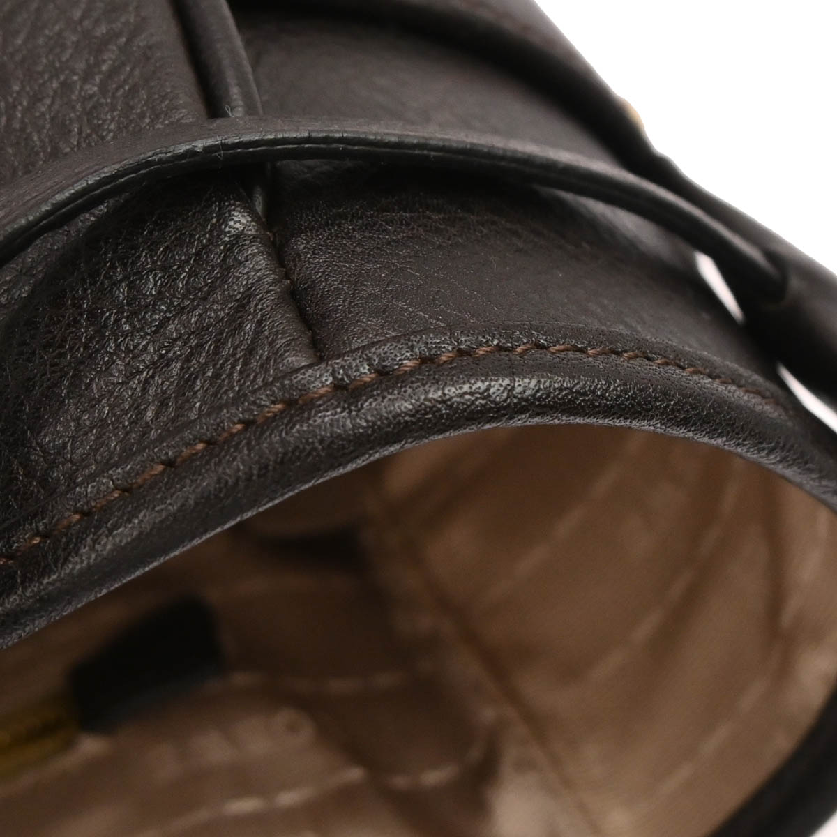 Loewe Brown Leather Heritage Tote Handbag