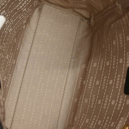 Loewe Brown Leather Heritage Tote Handbag