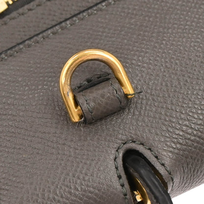 Celine Gray Belt Bag 2way Shoulder Handbag