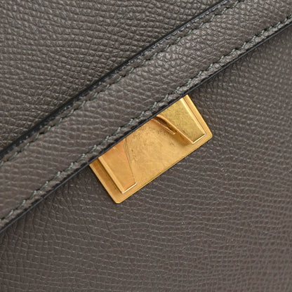Celine Gray Belt Bag 2way Shoulder Handbag