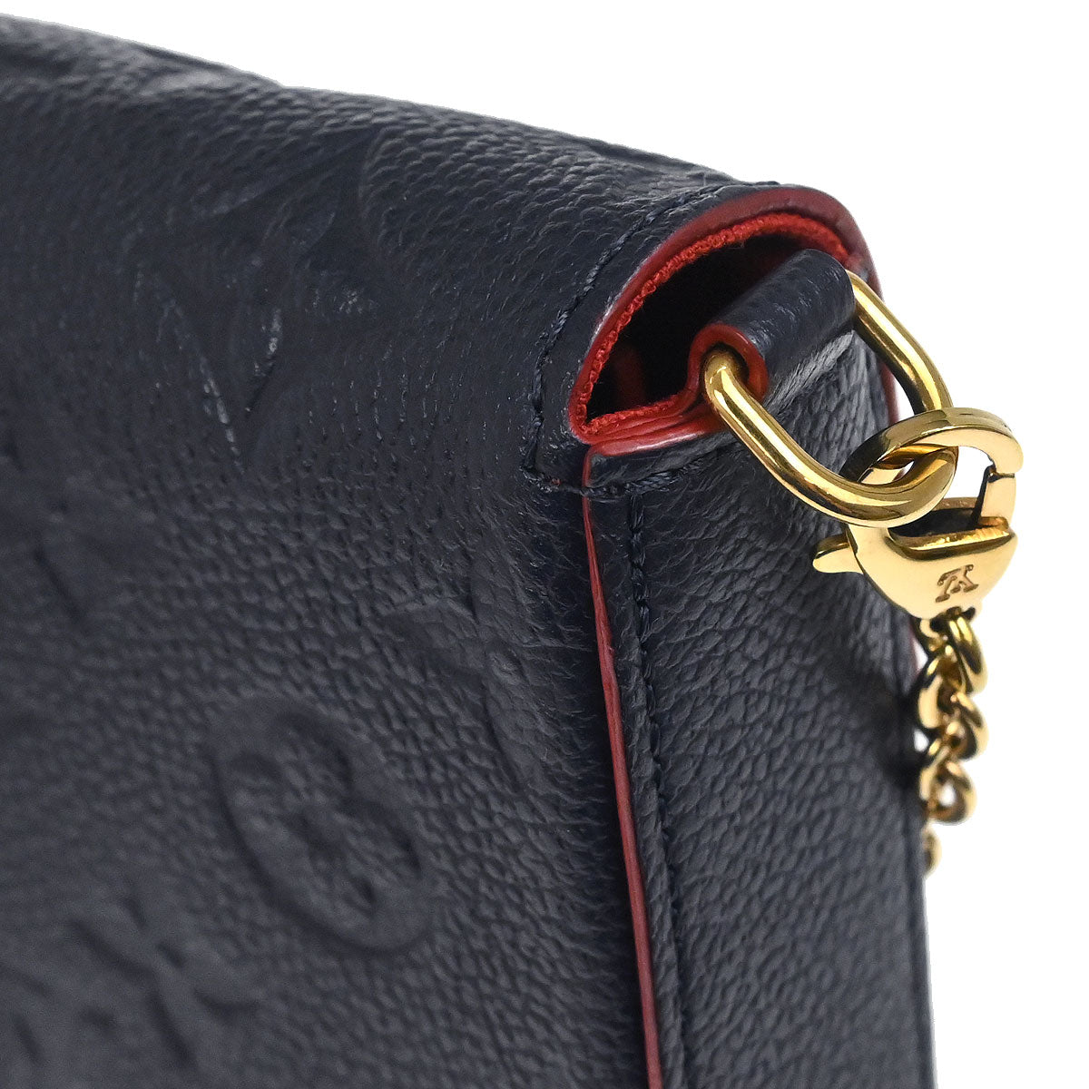 Louis Vuitton Navy Monogram Pochette Felicie Shoulder Bag M64099