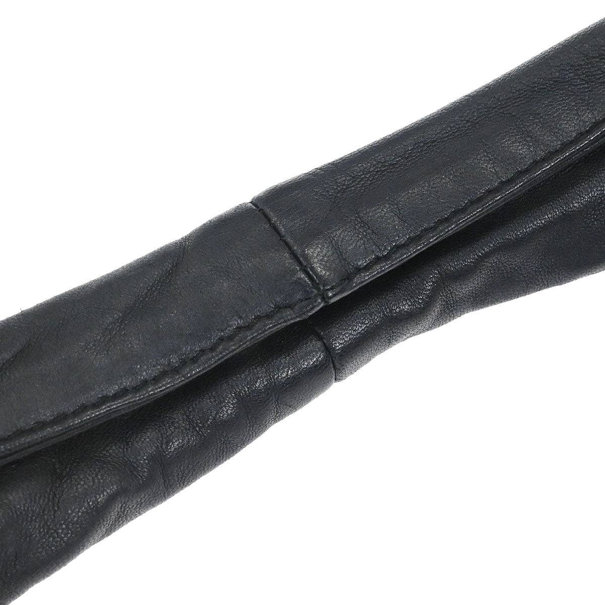 Bottega Veneta Black Lambskin Intrecciato Hobo Handbag