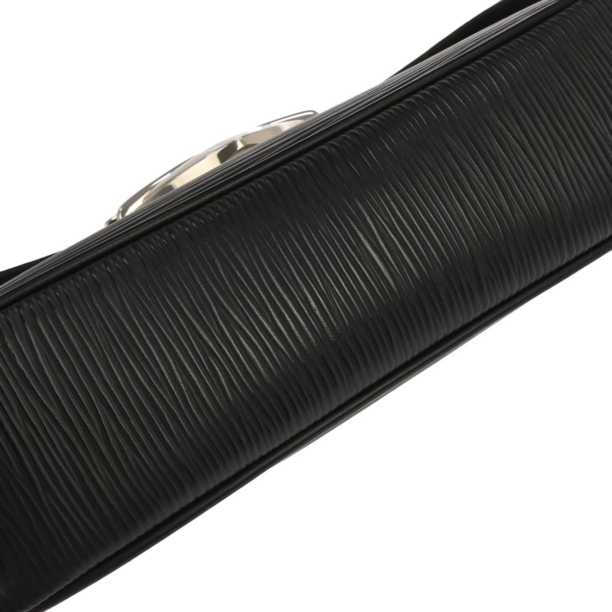 Louis Vuitton Black Epi Pochette Montaigne Handbag M59292