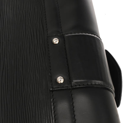 Louis Vuitton Black Epi Pochette Montaigne Handbag M59292