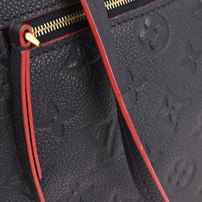 Louis Vuitton Navy Monogram Empreinte Boetie Shoulder Handbag M51752