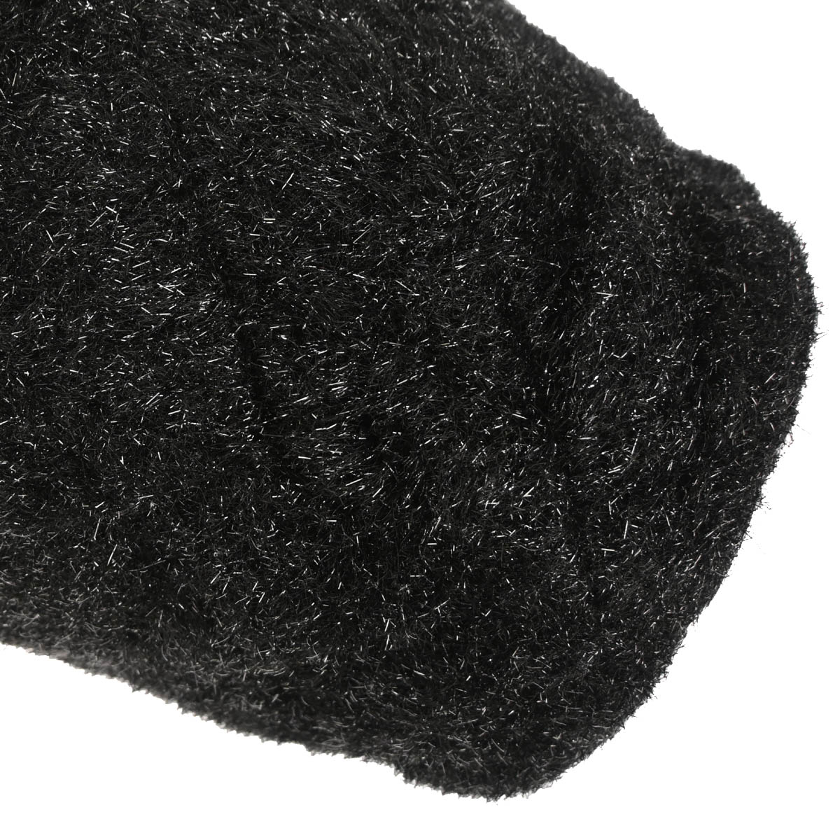 Chanel 2017-2018 Black Pluto Glitter Shopping Tote Chain Handbag