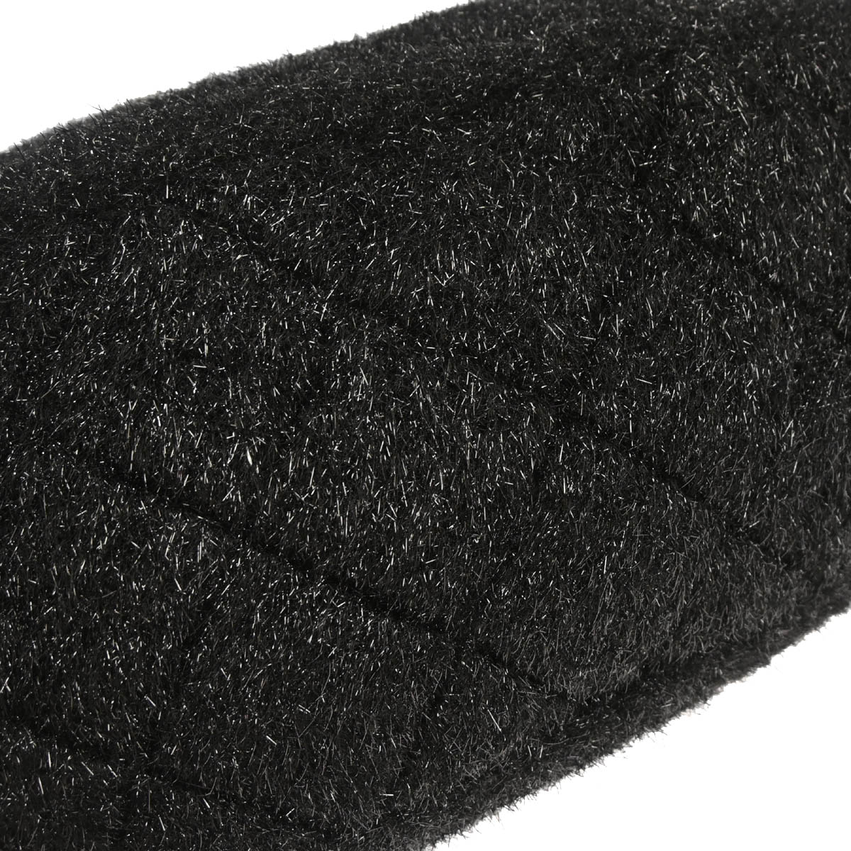 Chanel 2017-2018 Black Pluto Glitter Shopping Tote Chain Handbag