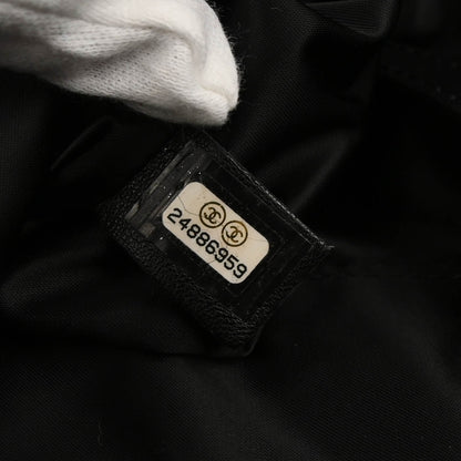 Chanel 2017-2018 Black Pluto Glitter Shopping Tote Chain Handbag