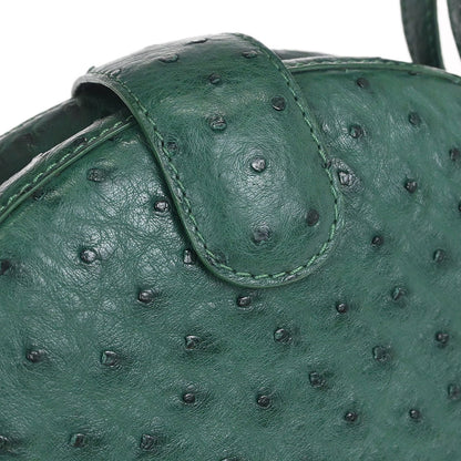 Loewe * Green Ostrich Handbag