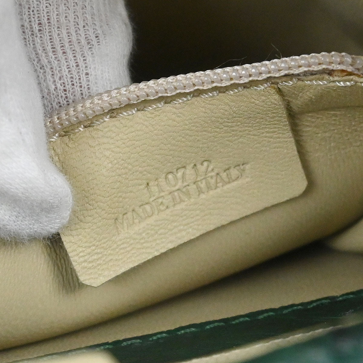 Loewe * Green Ostrich Handbag