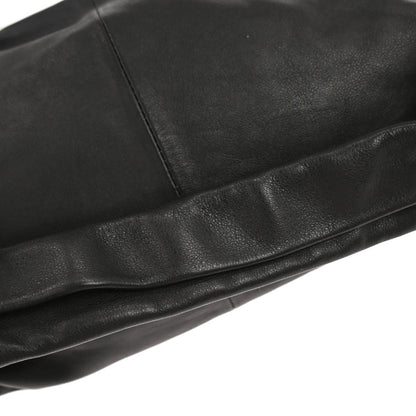 Bottega Veneta Black Leather Double Knot Handbag