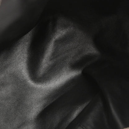 Bottega Veneta Black Leather Double Knot Handbag