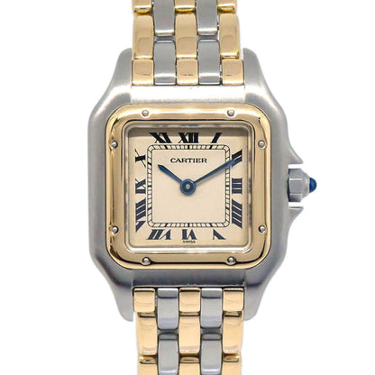 Cartier Panthere SM 3-Row Ref.166921 Quartz Watch 18KYG SS