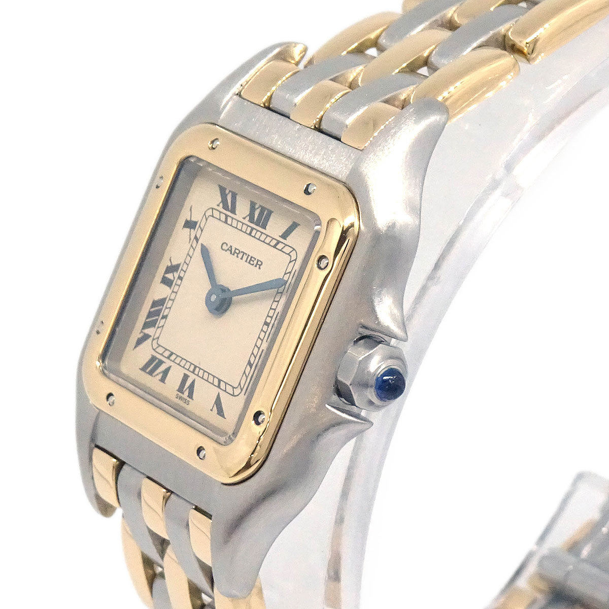Cartier Panthere SM 3-Row Ref.166921 Quartz Watch 18KYG SS