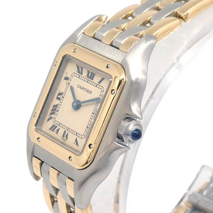 Cartier Panthere SM 3-Row Ref.166921 Quartz Watch 18KYG SS