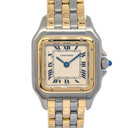 Cartier Panthere SM 3-Row Ref.166921 Quartz Watch 18KYG SS