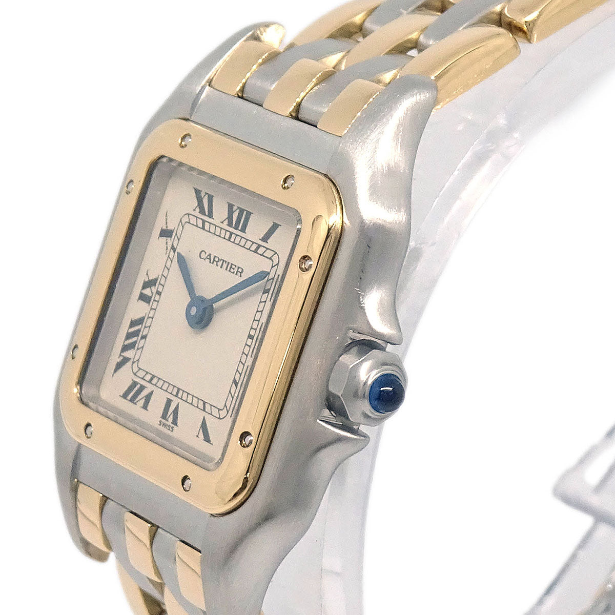 Cartier Panthere SM 3-Row Ref.166921 Quartz Watch 18KYG SS