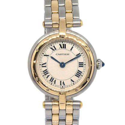 Cartier Panthere Vendome SM 2-Row Ref.1057920 Quartz Watch 18KYG SS