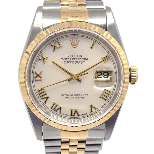 Rolex Oyster Perpetual Datejust 36mm Ref.16233 Self-winding Watch SS 18K
