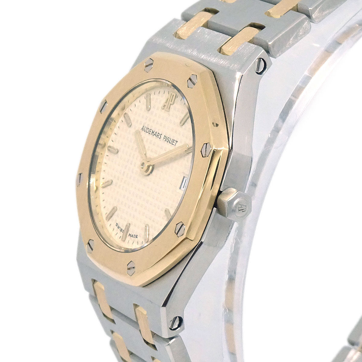 Audemars Piguet Royal Oak Mini Ref.SA66270 Quartz Watch SS 18KYG
