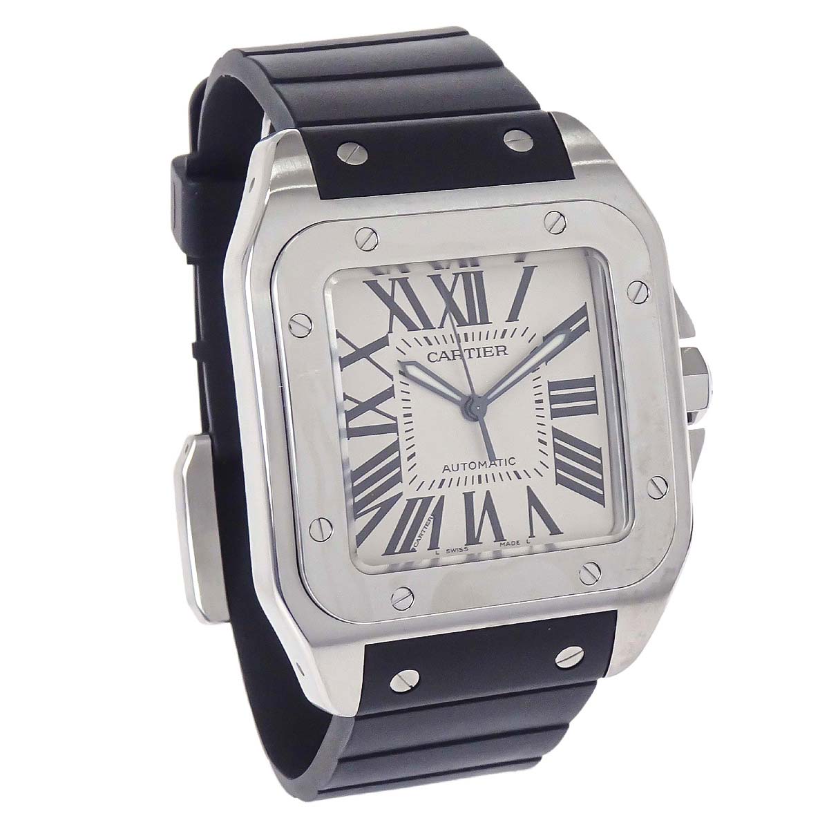 Cartier Santos 100 LM Ref.2856 Self-winding Watch SS